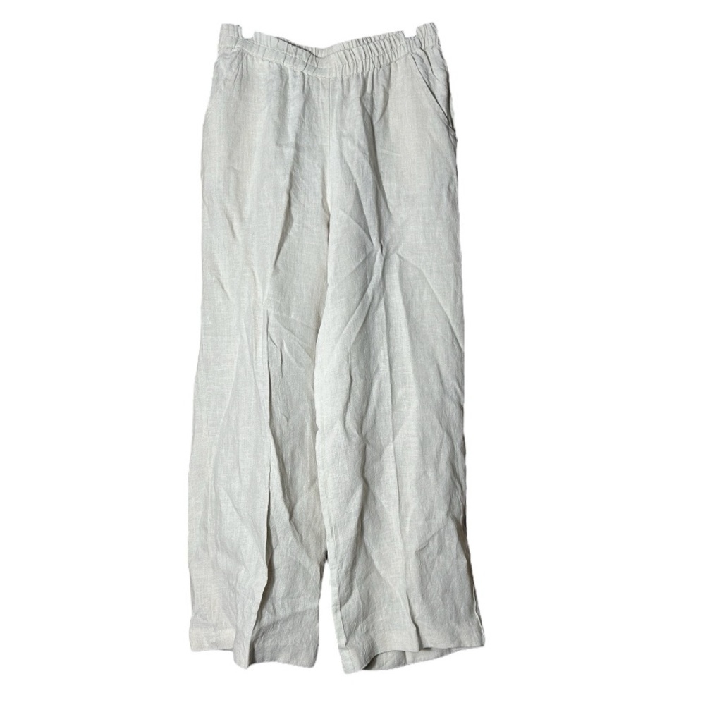 Karyn Seo Linen Wide Leg Pants